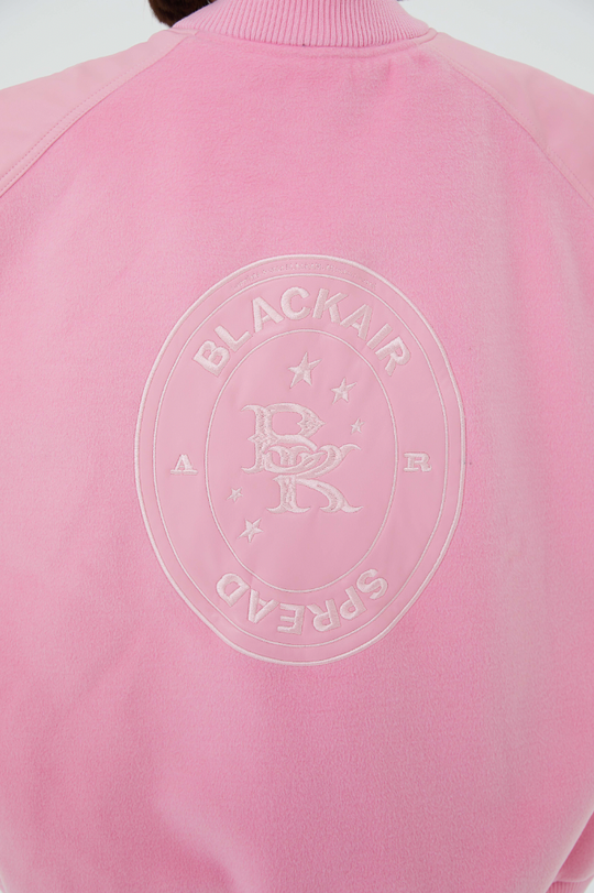 F3F Select Spelling Embroidered Baseball Jacket