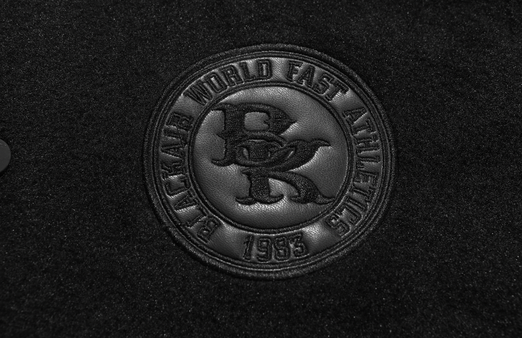 F3F Select Spelling Embroidered Baseball Jacket