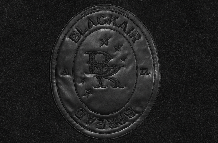 F3F Select Spelling Embroidered Baseball Jacket