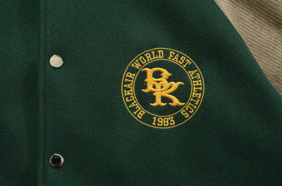F3F Select Colorful Embroidered Baseball Jacket