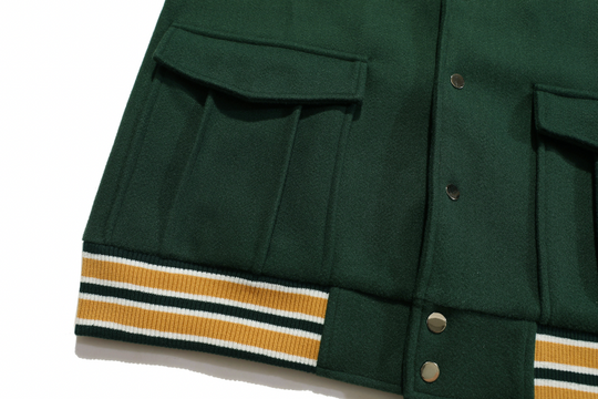 F3F Select Colorful Embroidered Baseball Jacket