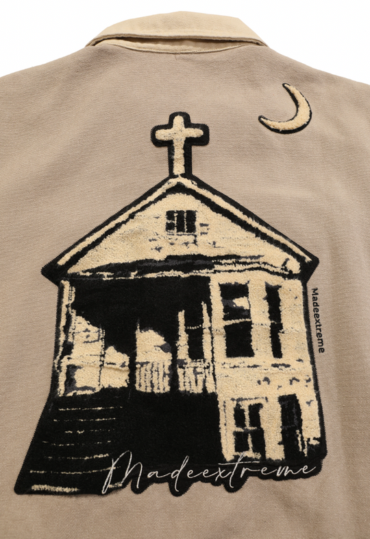 F3F Select Flocking Embroidery Lapel Jacket