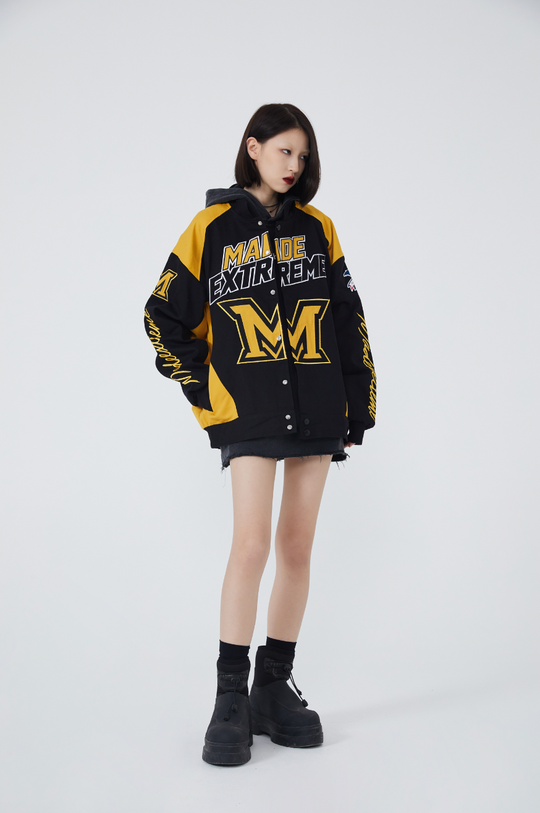F3F Select Colorful Heavy Embroidery Baseball Jacket