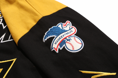 F3F Select Colorful Heavy Embroidery Baseball Jacket