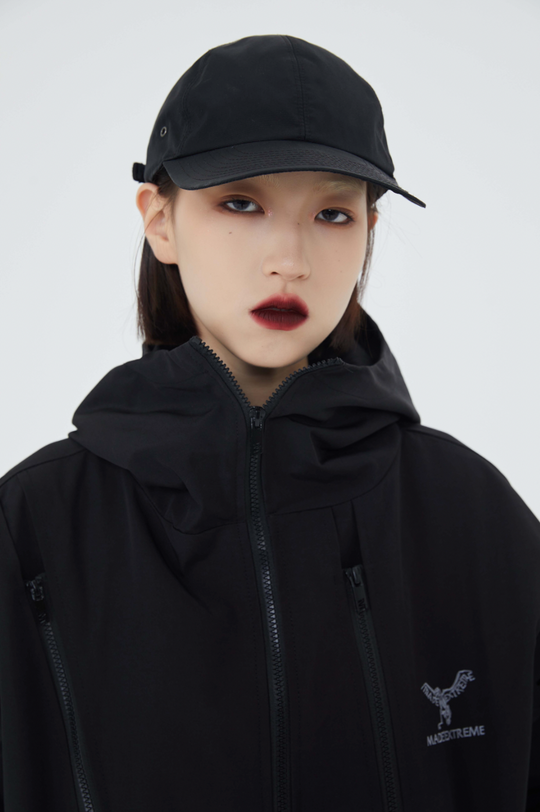 F3F Select Zipper Design Hooded Jacket