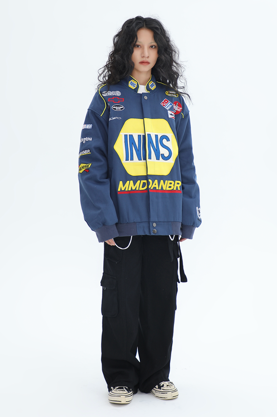 F3F Select Logo Embroidery Motorcycle Racing Jacket