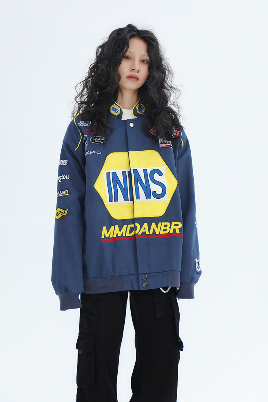 F3F Select Logo Embroidery Motorcycle Racing Jacket