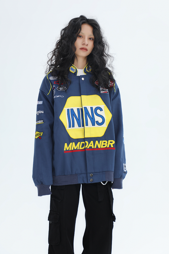 F3F Select Logo Embroidery Motorcycle Racing Jacket