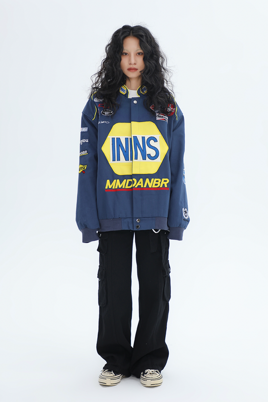 F3F Select Logo Embroidery Motorcycle Racing Jacket