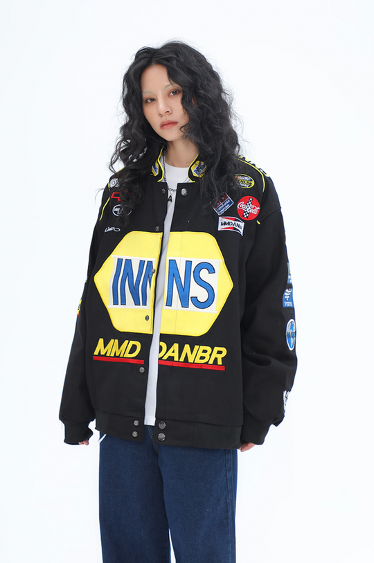 F3F Select Logo Embroidery Motorcycle Racing Jacket