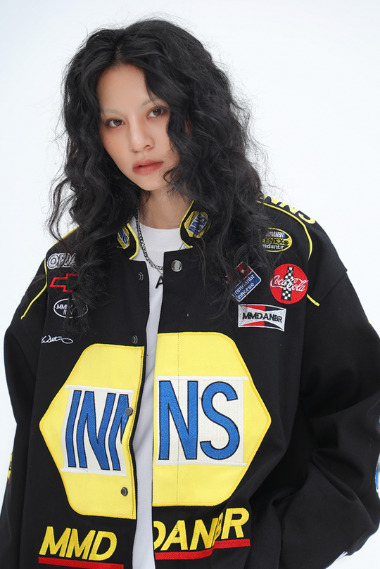 F3F Select Logo Embroidery Motorcycle Racing Jacket