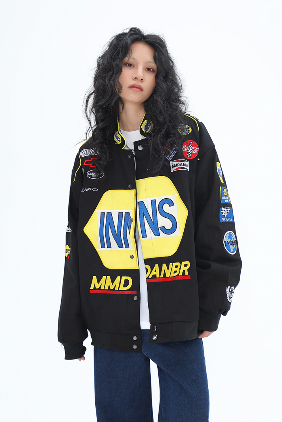 F3F Select Logo Embroidery Motorcycle Racing Jacket