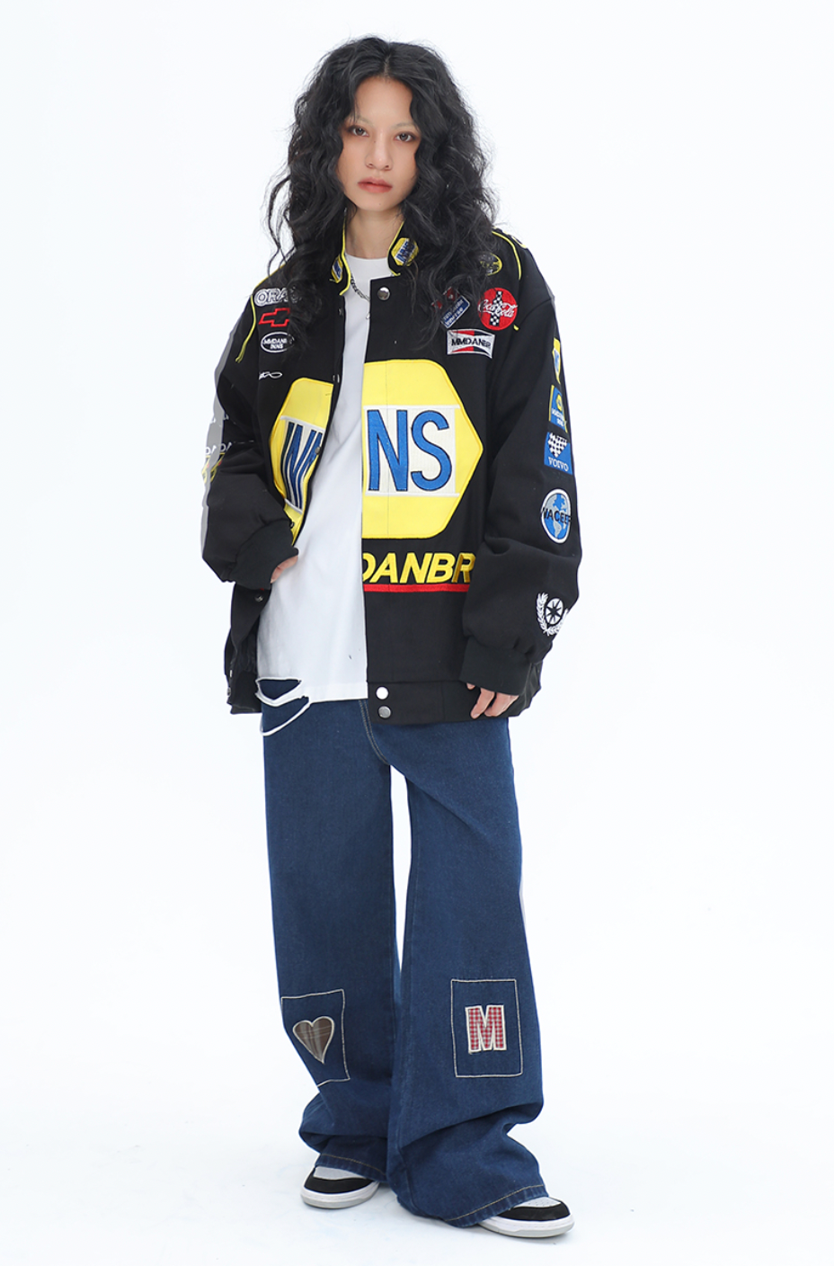 F3F Select Logo Embroidery Motorcycle Racing Jacket