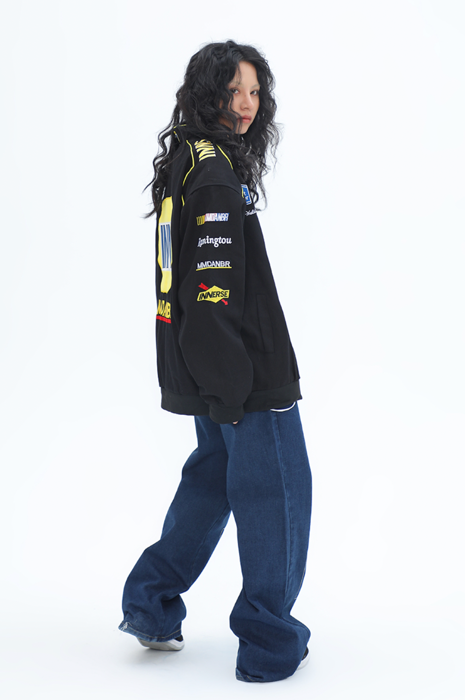 F3F Select Logo Embroidery Motorcycle Racing Jacket