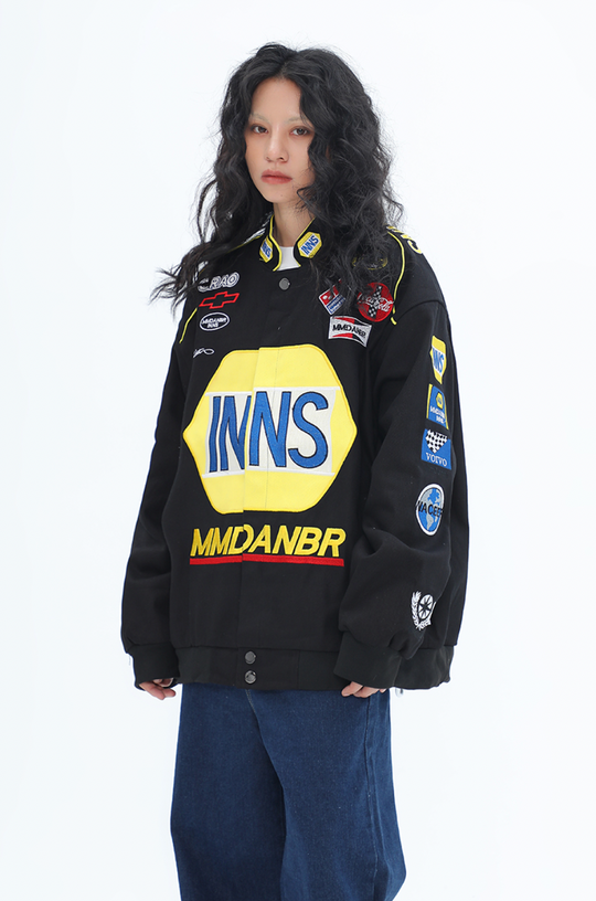 F3F Select Logo Embroidery Motorcycle Racing Jacket