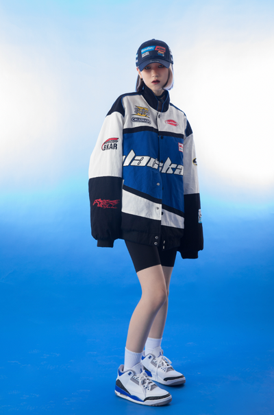 F3F Select Spell Color Embroidery Motorcycle Racing Jacket