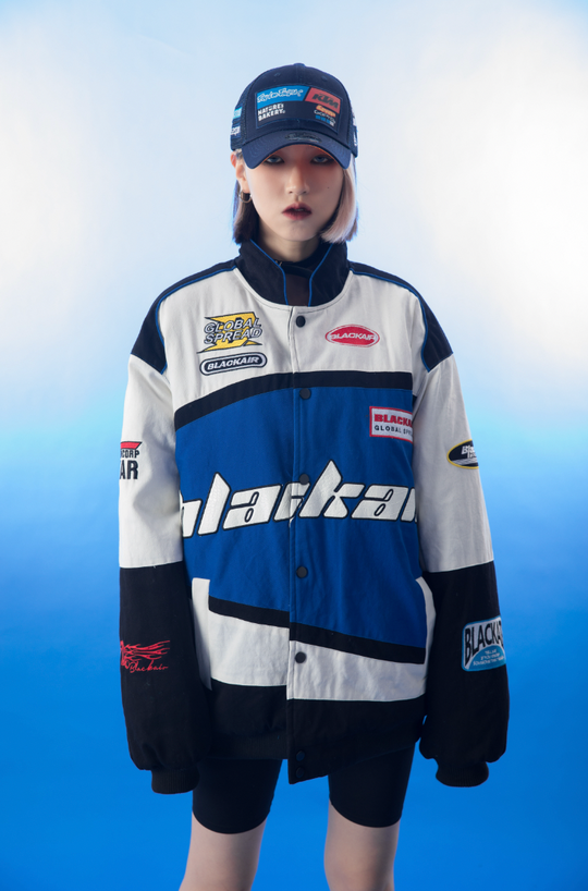 F3F Select Spell Color Embroidery Motorcycle Racing Jacket
