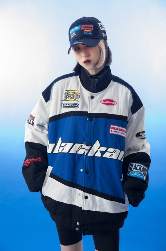 F3F Select Spell Color Embroidery Motorcycle Racing Jacket