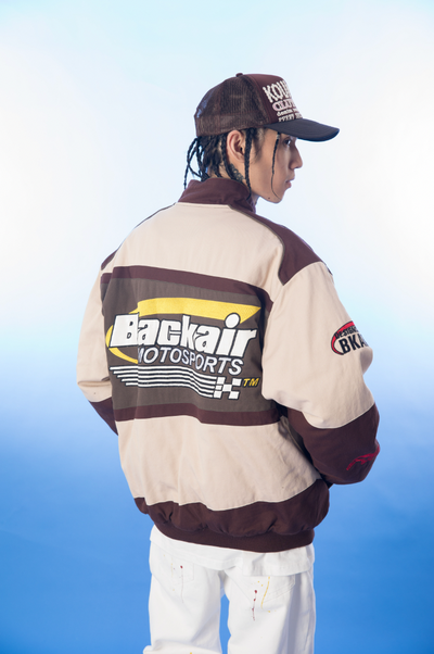 F3F Select Spell Color Embroidery Motorcycle Racing Jacket