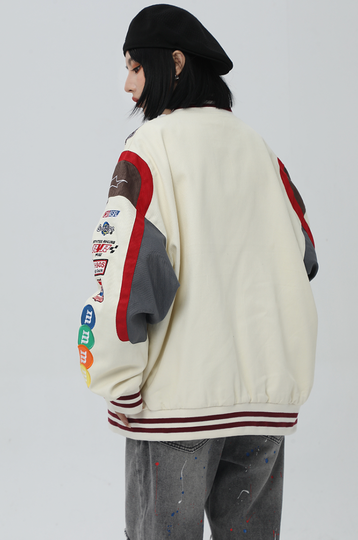 F3F Select M&M Embroidery Motorcycle Racing Jacket