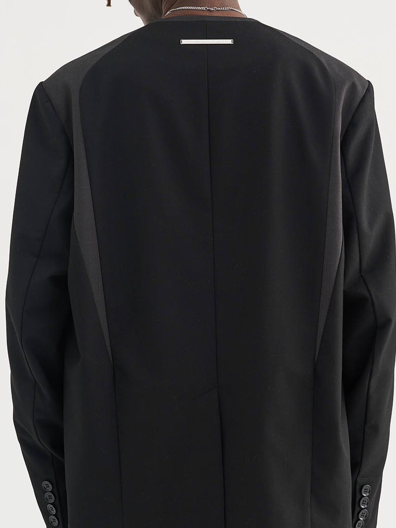 Harsh and Cruel Reflective Sleeves Suit Jacket
