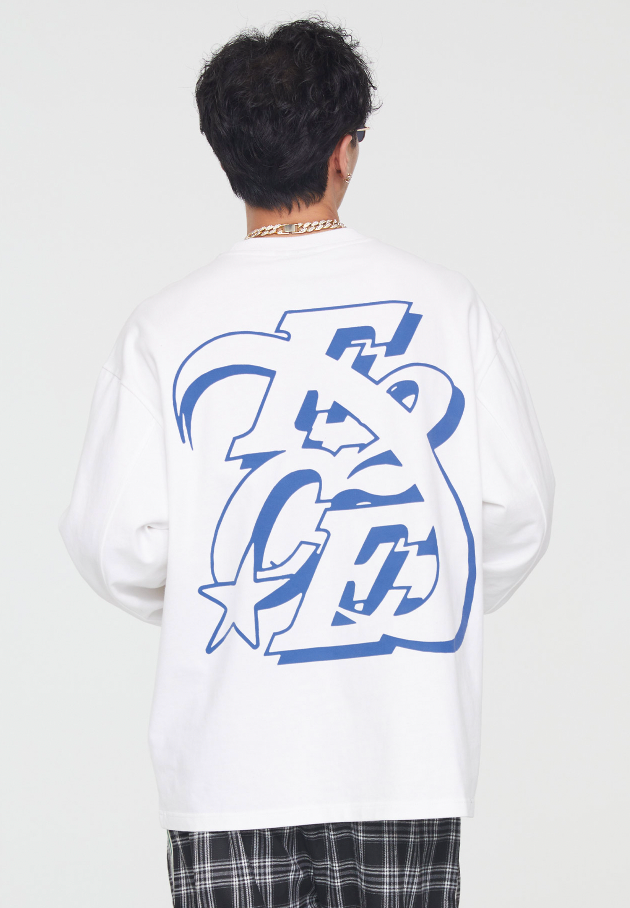 F2CE Basic Printing Logo Long Sleeved Tee