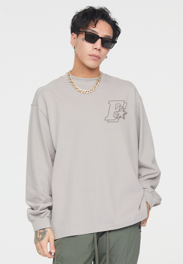 F2CE Basic Printing Logo Long Sleeved Tee