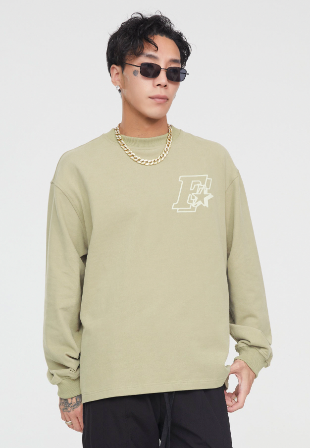 F2CE Basic Printing Logo Long Sleeved Tee