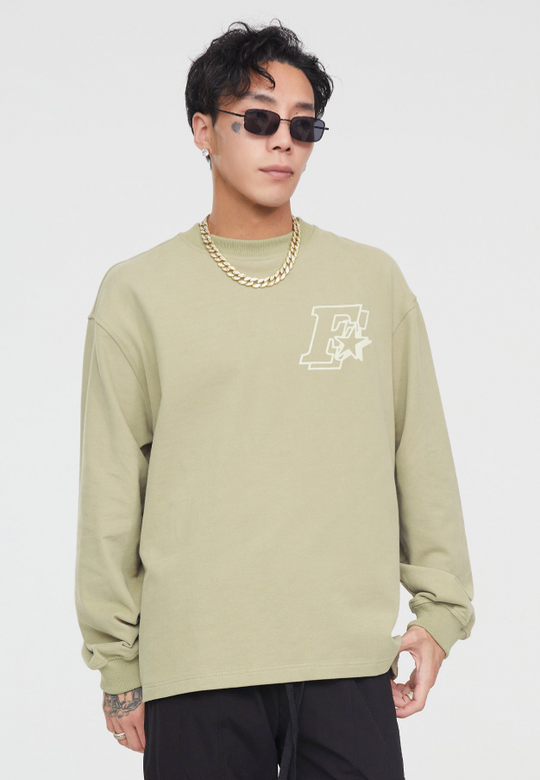 F2CE Basic Printing Logo Long Sleeved Tee