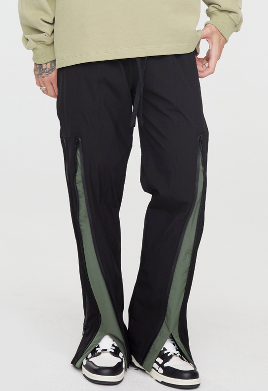 F2CE Nylon Functional Zipper Taped Stitching Pants
