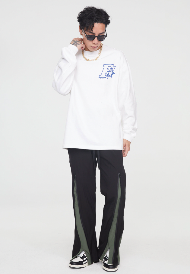 F2CE Nylon Functional Zipper Taped Stitching Pants