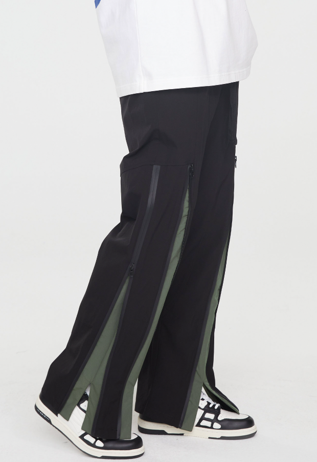 F2CE Nylon Functional Zipper Taped Stitching Pants