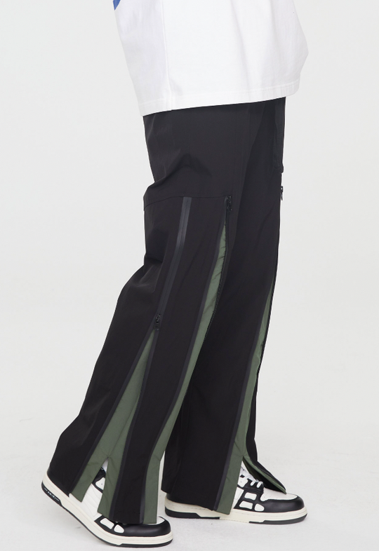 F2CE Nylon Functional Zipper Taped Stitching Pants