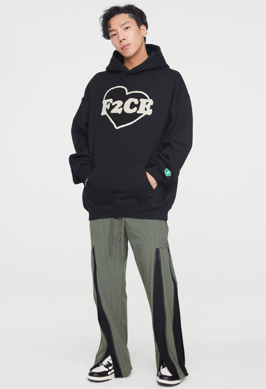 F2CE Nylon Functional Zipper Taped Stitching Pants