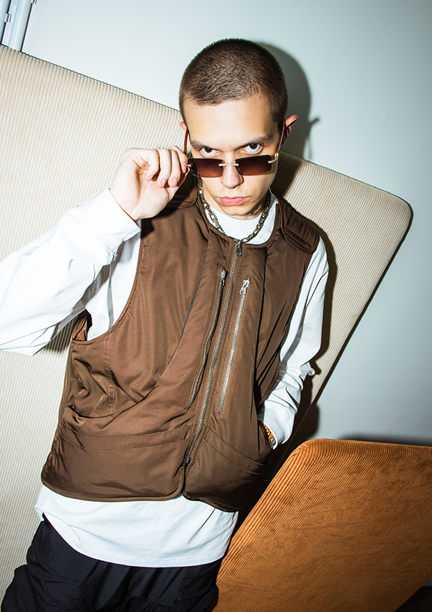 YADcrew 'Future Warrior' Embroidery Vest