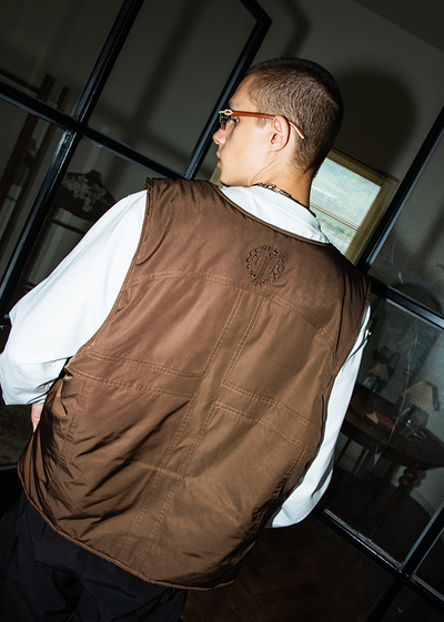 YADcrew 'Future Warrior' Embroidery Vest