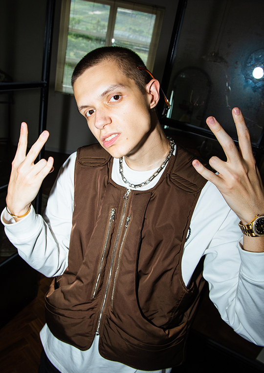 YADcrew 'Future Warrior' Embroidery Vest