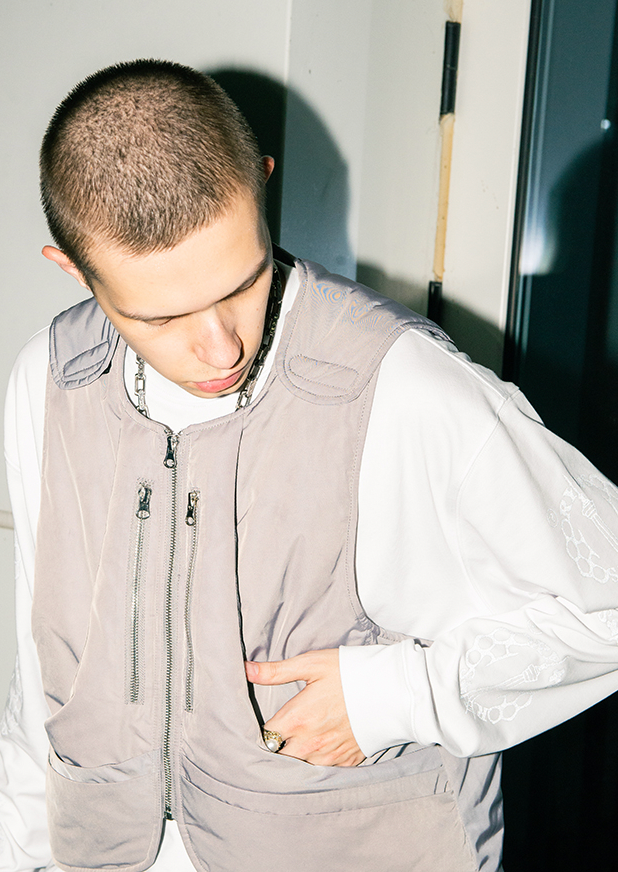 YADcrew 'Future Warrior' Embroidery Vest