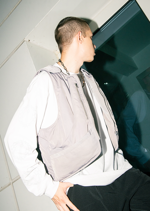 YADcrew 'Future Warrior' Embroidery Vest