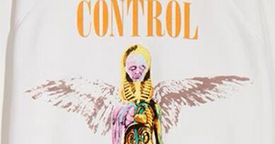 F3F Select Vintage Angel Holy Mother Print Sweatshirts