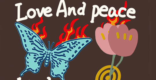 F3F Select Versatile Fun Butterfly Print Sweatshirts