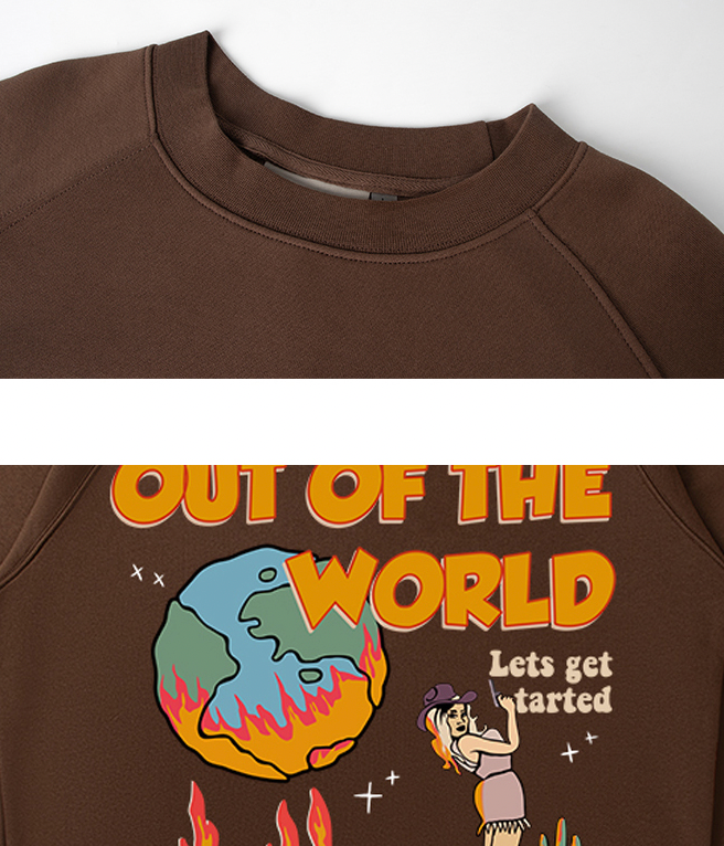 F3F Select Out Of The World printed Sweatshirts