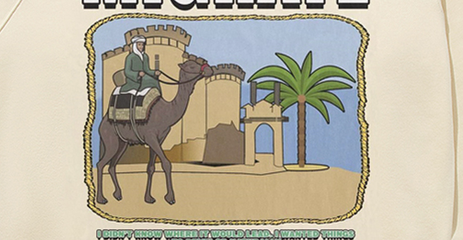 F3F Select Migrate Cartoon Print Sweatshirts