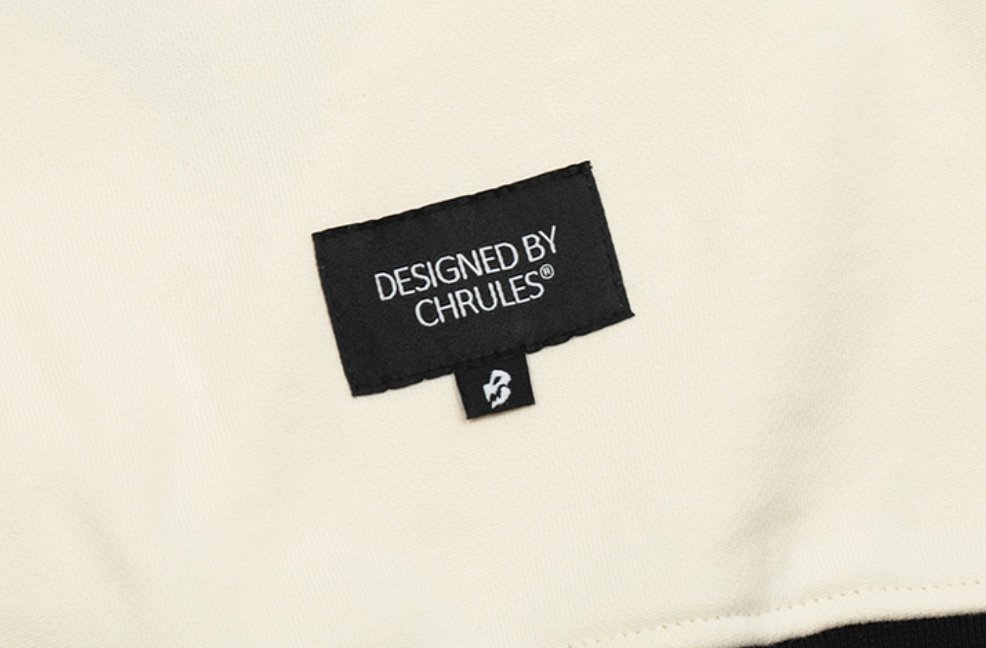 Cashrules Love Embroidery Zipper Hoodie