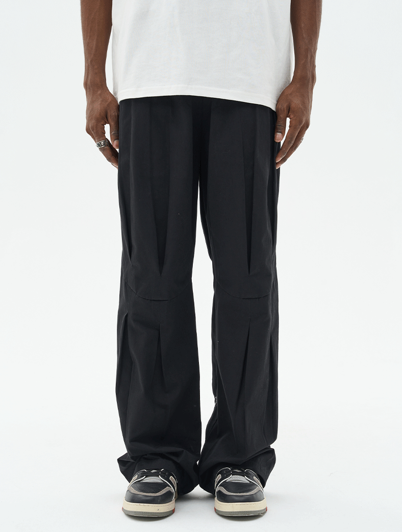 Harsh and Cruel 3D Stitching Flared Pants