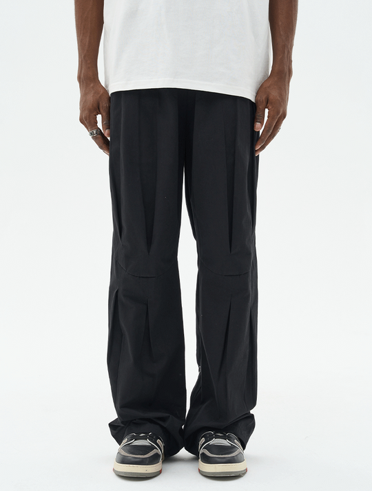 Harsh and Cruel 3D Stitching Flared Pants