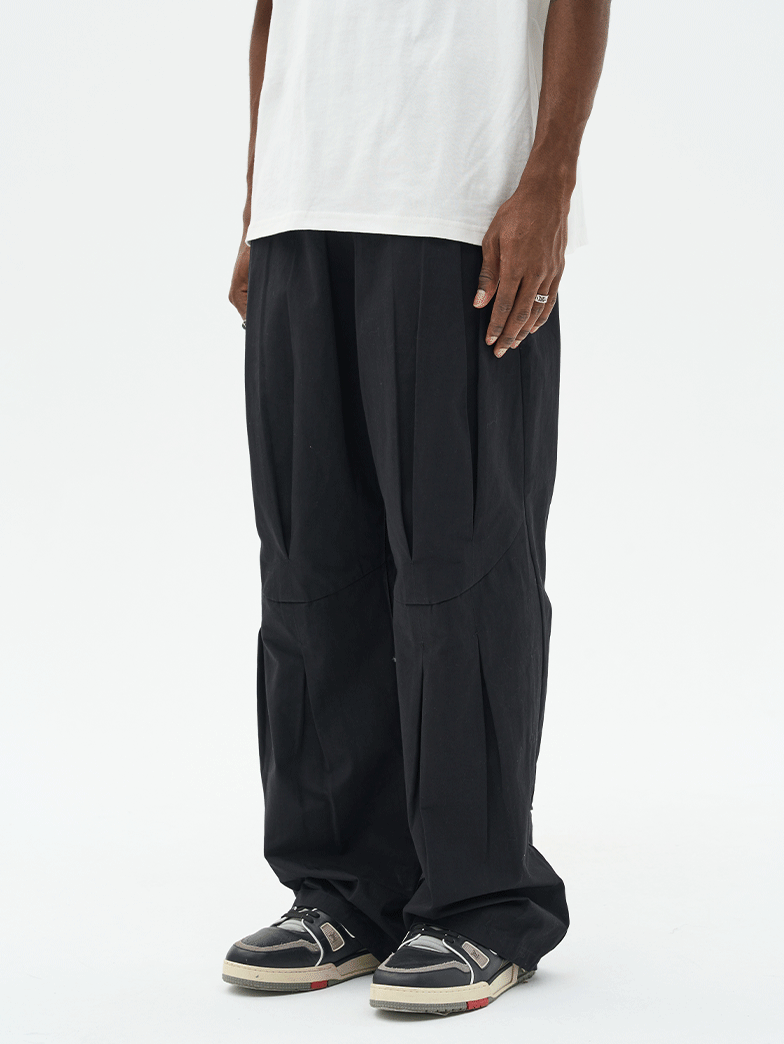 Harsh and Cruel 3D Stitching Flared Pants