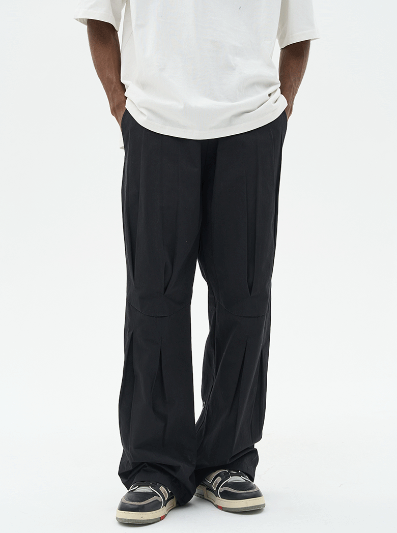 Harsh and Cruel 3D Stitching Flared Pants