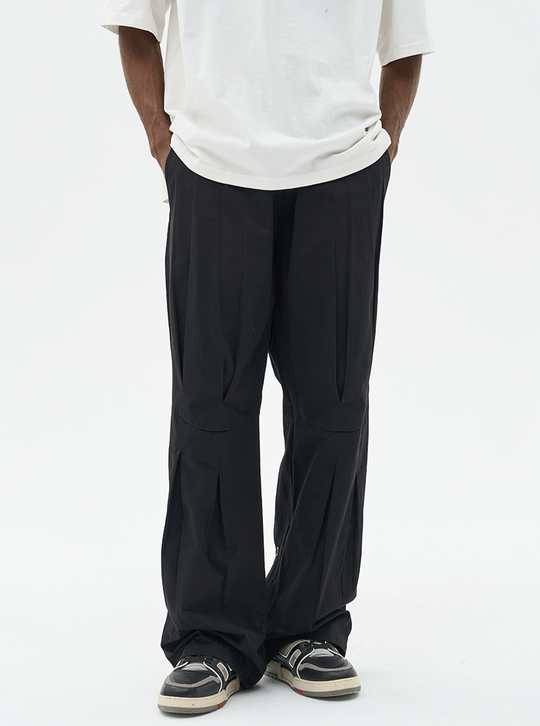 Harsh and Cruel 3D Stitching Flared Pants