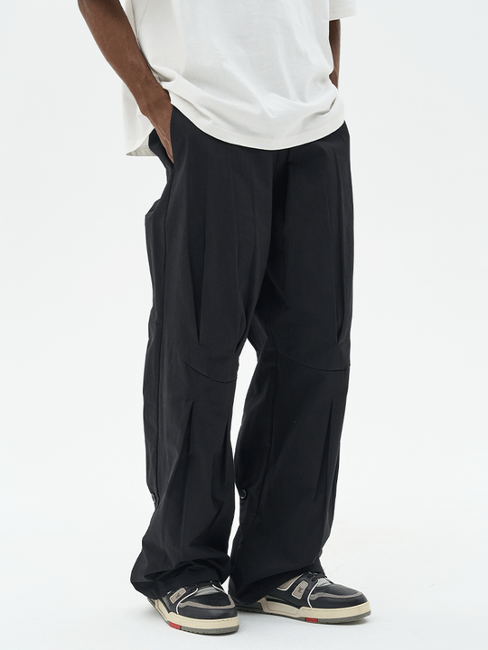 Harsh and Cruel 3D Stitching Flared Pants